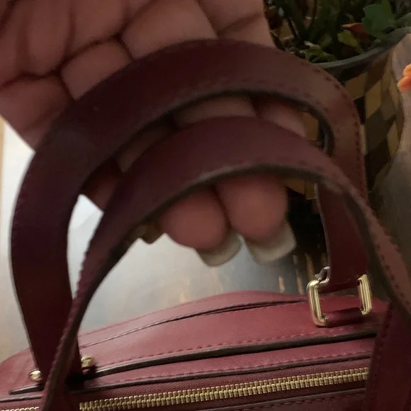 Michael Kors Dark Red Shoulder Bag - Picture 4 of 7